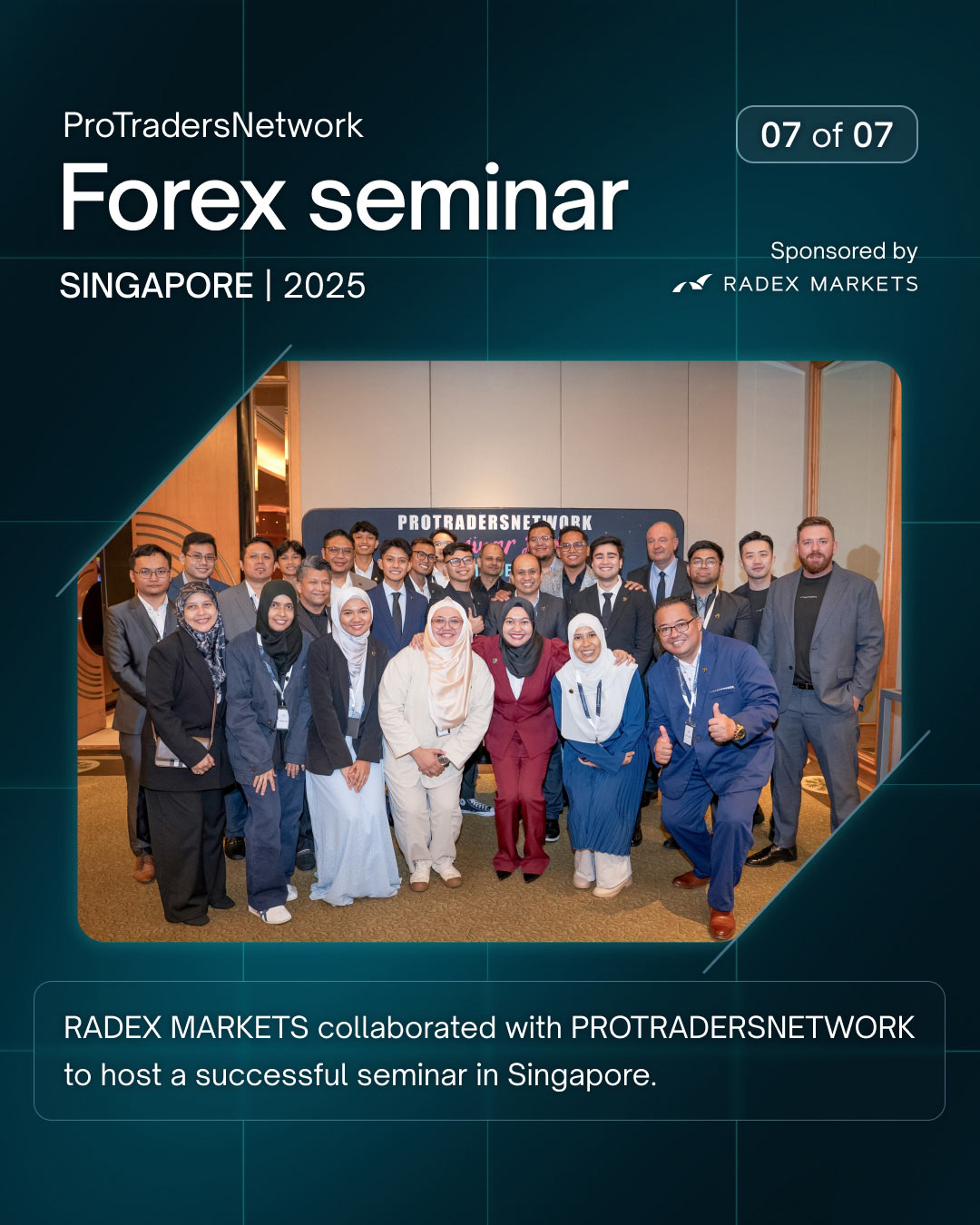  Radex marekt host a sussessful seminar